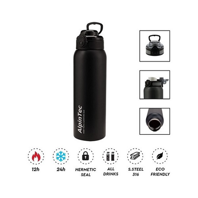 Alpin tec flask wayfarer 1l black, , medium-null