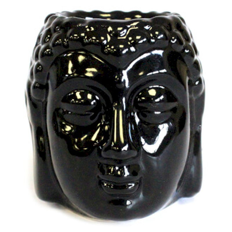 Oil burner buddha  - black, , medium-null