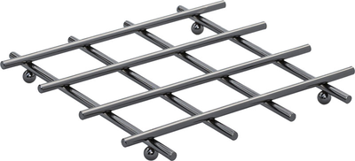 Trivet black 19x19cm