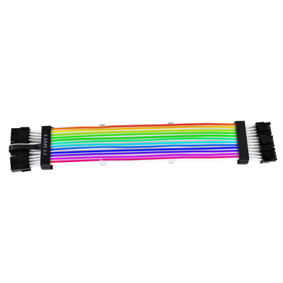 Lian li strimer plus v2 3x8 pc cable 162 led extension cable for 3x8 pin vga, Rgb, medium
