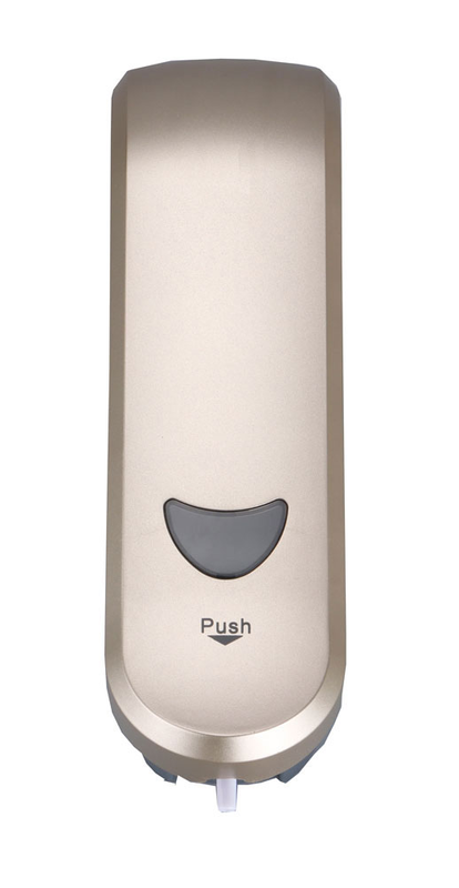Product image: Δοχειο υγρου σαπουνιου ροζ χρυσο 300ml, , medium-null