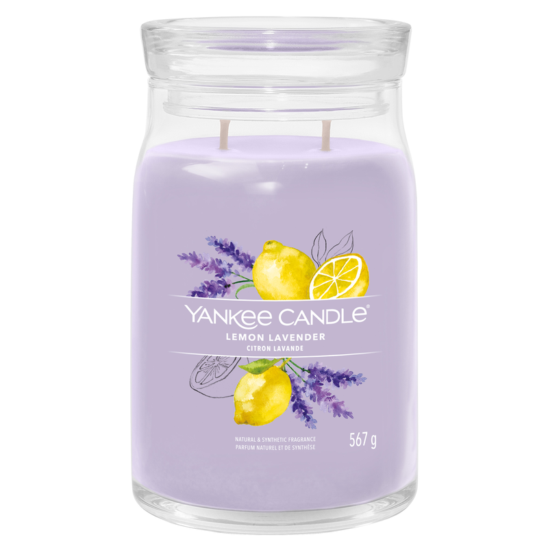Lemon lavender -  signature large jar, , medium-null