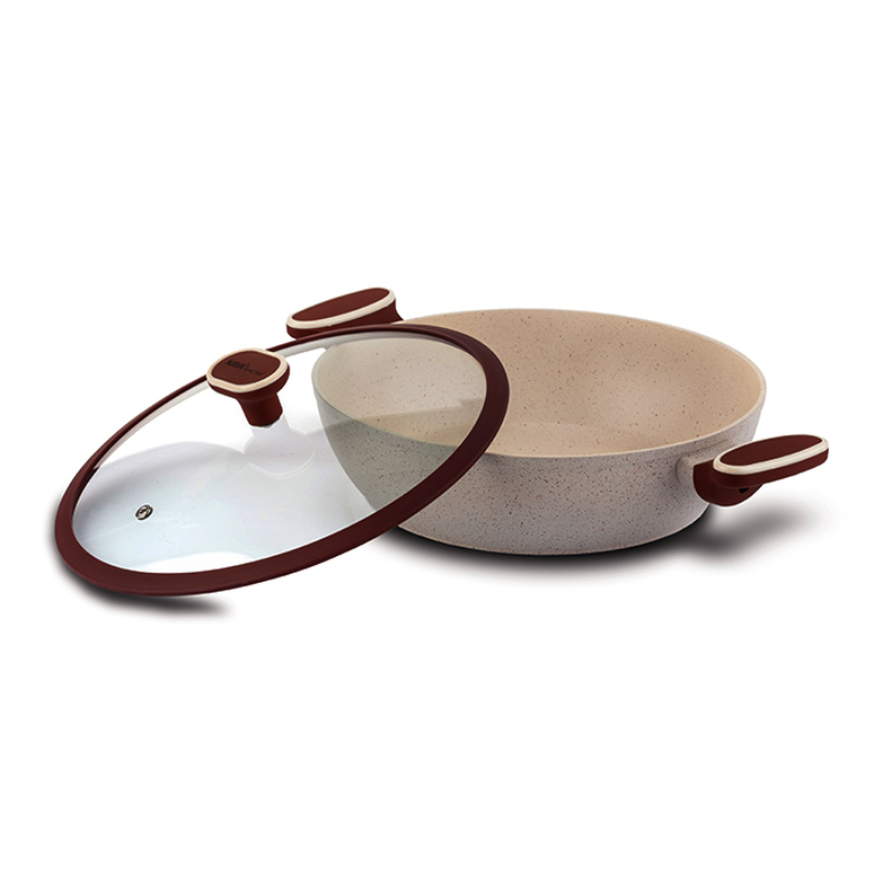 Product image: Nava terrestrial low casserole with ceramic non-stick coating 28cm-null
