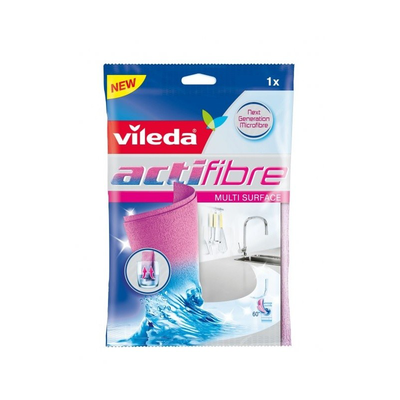 Vileda σπογγοπετσετα μικροϊνων actifibre, , medium