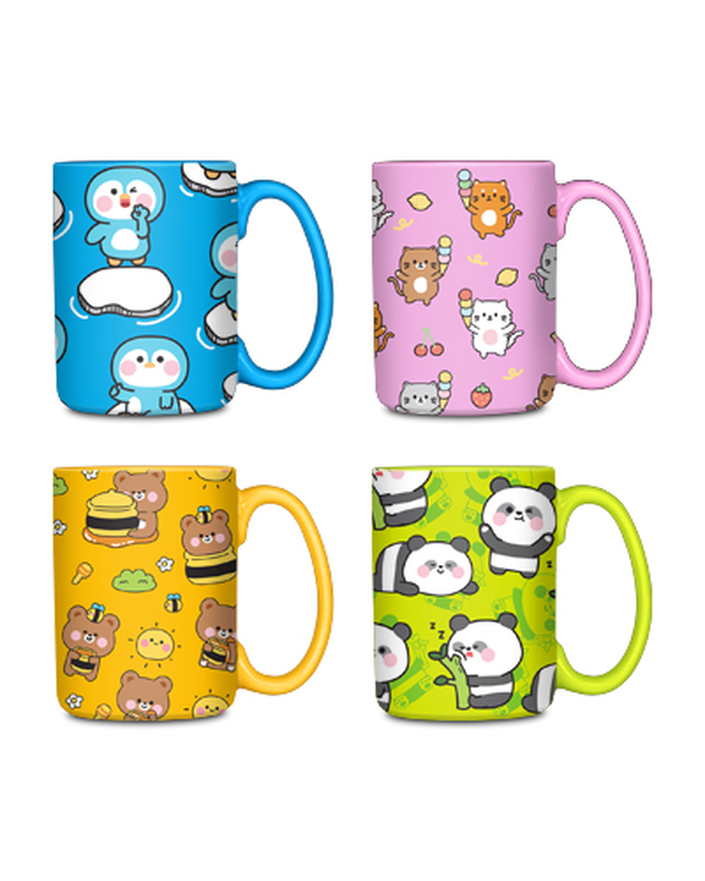 MUG CARTOMANIA  CHILL & REFILL-null