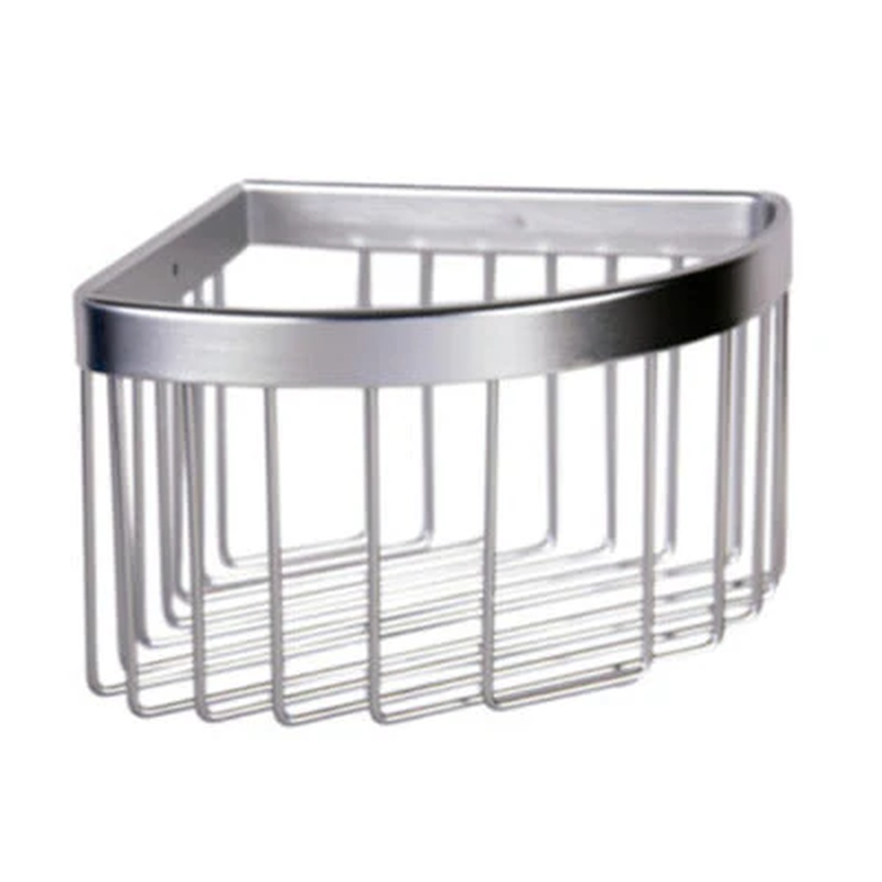 Triangular aluminium corner basket, , medium-null