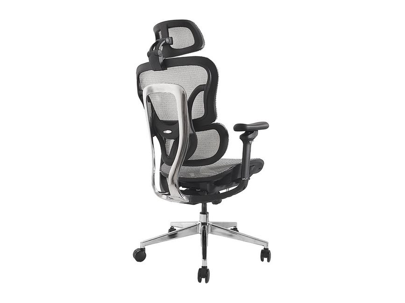Equip ergonomic premium office chair with headrest and armrests grey (651050), , medium-null