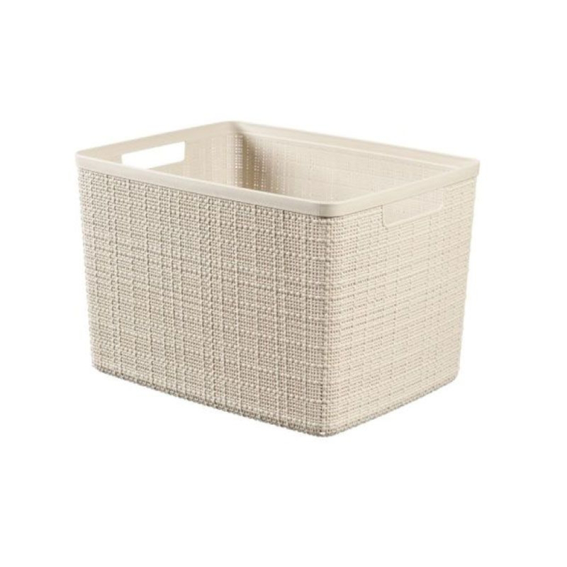 Curver jute &kappa;&alpha;&lambda;ά&theta;&iota; &alpha;&pi;&omicron;&theta;ή&kappa;&epsilon;&upsilon;&sigma;&eta;&sigmaf; ''l'' 36 x 28 x 23cm &mu;&pi;&epsilon;&zeta;, , medium-null