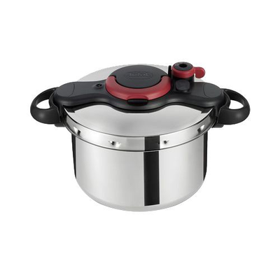 Tefal p4620766 clipso minute pressure cooker 6l, Inox, medium
