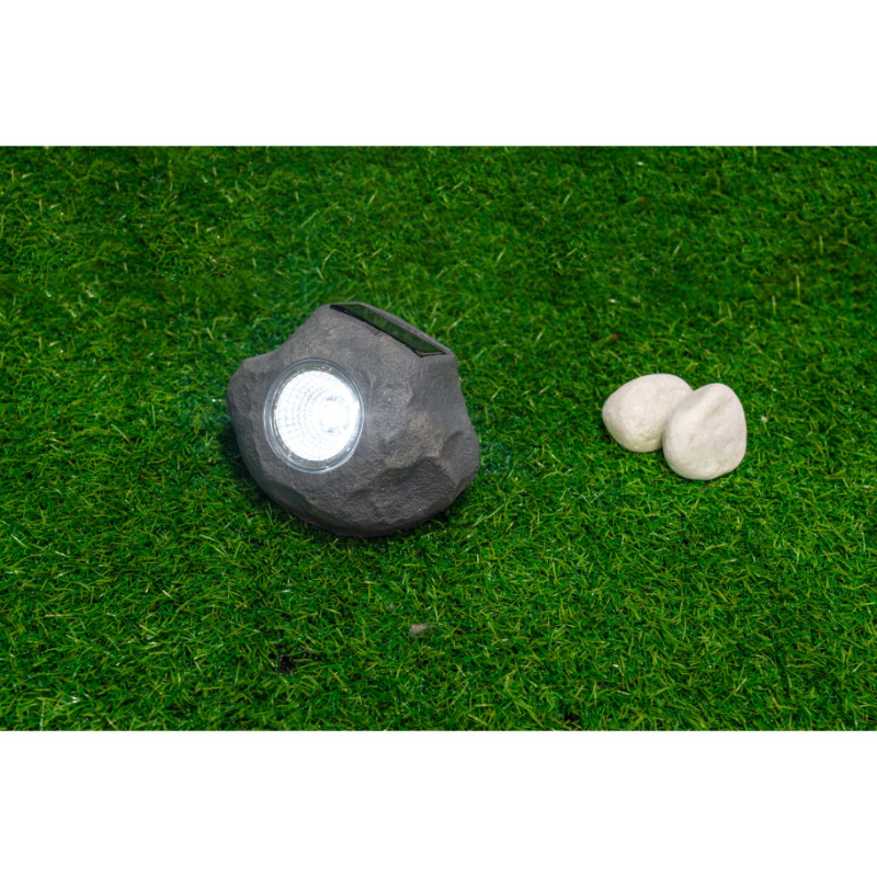 Product image: Solar stone light 13x10x8cm, , medium-null