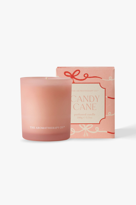 Bowtique candle candy cane, , medium