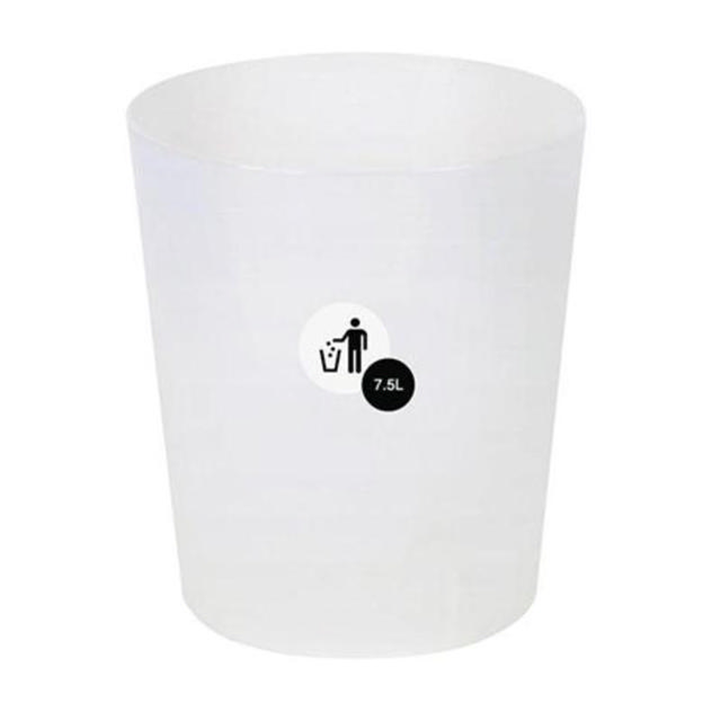 Office bin 7.5l - white, , medium-null