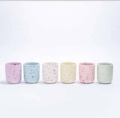 New party espresso cup /egg cup - mix 6 pieces, , medium