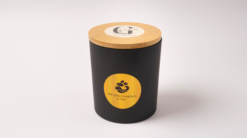 Soy scented  candle | 400gr | The Zen Elements-null