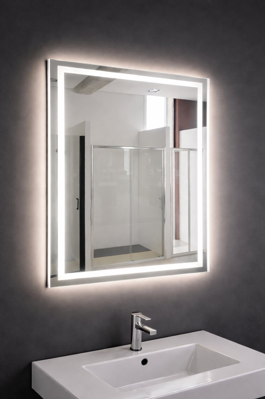 Alexa mirror 100x80cm w/out magnifying, , medium-null