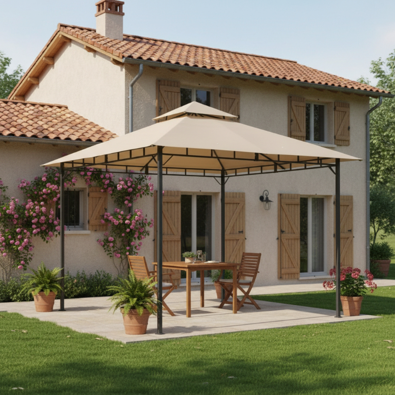 Cover for sunny 3x3m gazebo without curtain, , medium-null