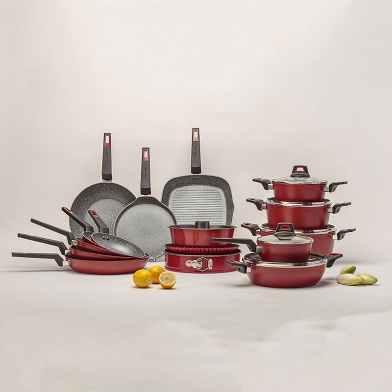 Nava taurus caserole with nonstick stone coating 20cm, , medium-null