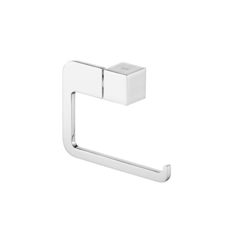 Futura toilet roll holder metal silver-null