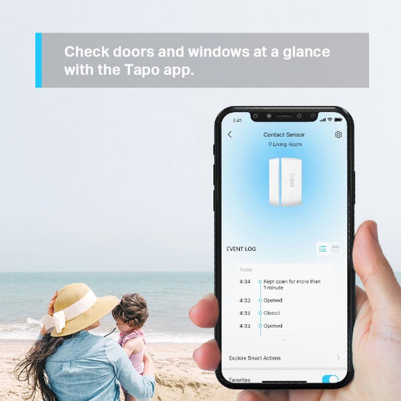 Tp-link tapo t110 έξυπνος αισθητηρας επαφης, , medium image number null