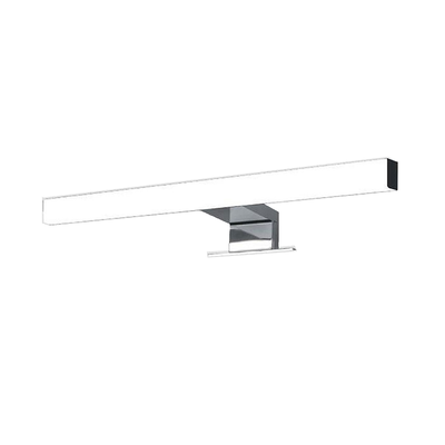 Arte illumina led bathroom light 12w 4000k 60cm nickel, , medium