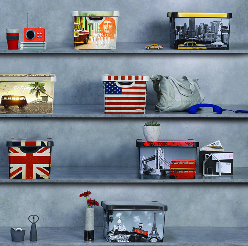 Curver stockholm l box brittish flag, , medium image number null