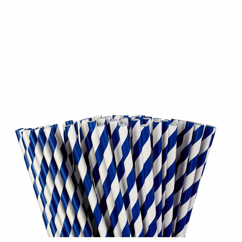 Paper straws (individually wrapped) - earth and ocean, , medium-null
