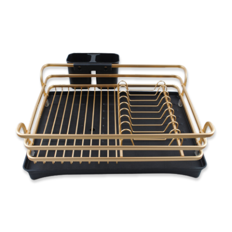 Ankor dish dryer gold-black image number null