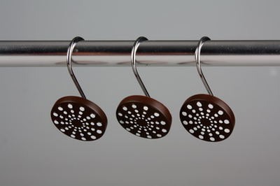 Studio house 138-02790 guochi shower curtain rings 12pcs