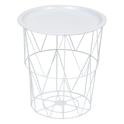 Kumi side table - white, , medium