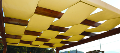 Shade pergola sail 40cmx4m 180gr/m2