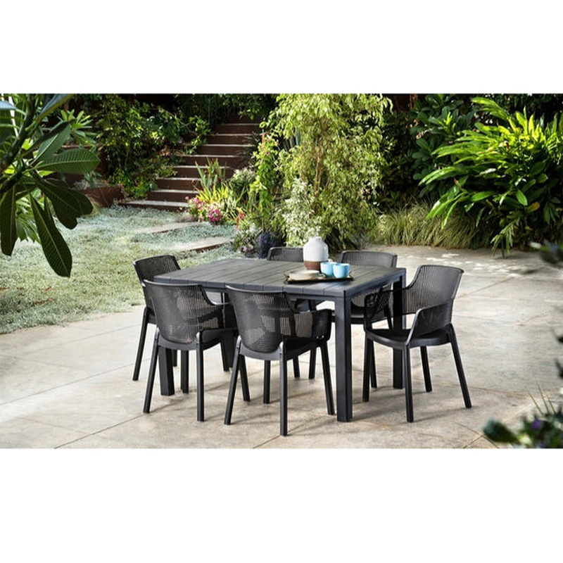 Keter elisa outdoor chair 62.5x57.7x79cm - cappuccino, , medium-null