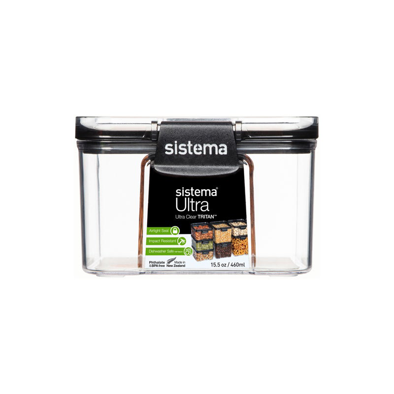 Sistema ultra tritan food storage square 460ml, , medium-null