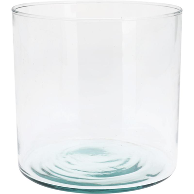 Vase recycled glass 150x150mm, , medium