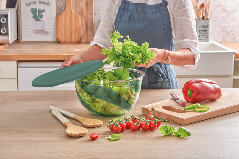 Product image: Snips set 2 salad bowl 3l+5l with lid, , medium-null