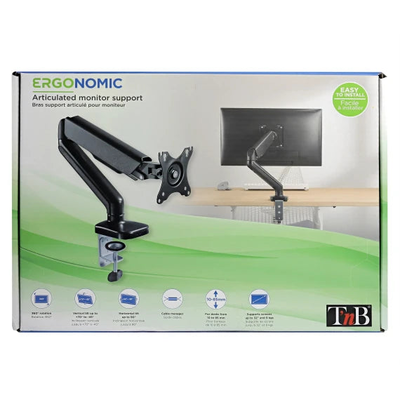 Tnb single monitor articulated arm, , medium