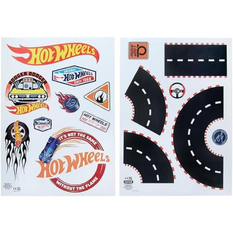 Paladone hot wheels amazon wall decals, , medium-null
