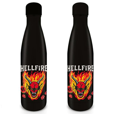 Stranger things season 4 hellfire club metal drink water, , medium