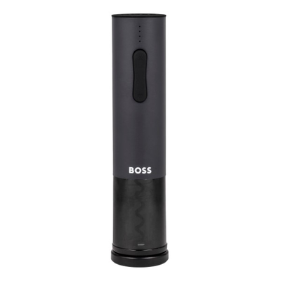 Hugo Boss electric wine opener iconic black