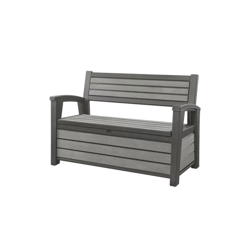 Product image: Keter hudson πάγκος αποθήκευσης 227l ανθράκι, , medium-null