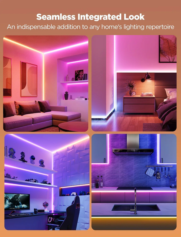 Govee gaming wall neon rope light 5m (wall lining), , medium-null