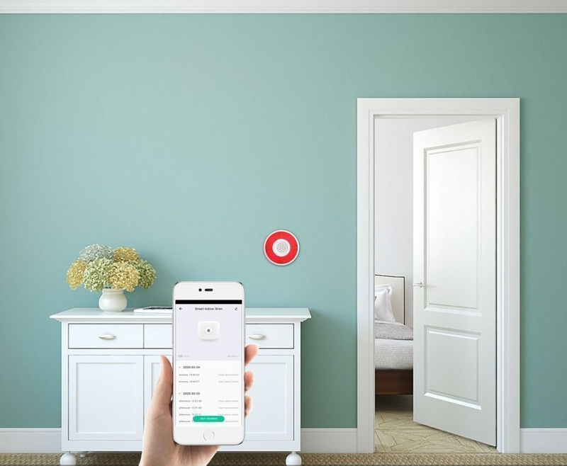 Product image: Woox r7051 Wi-Fi zigbee smart indoor siren, , medium-null