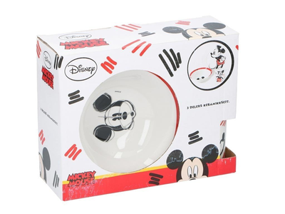 Mickey παιδικό σετ πρωινού 3 τεμαχίων, , medium