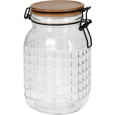 Storage jar glass 1650ml, , medium