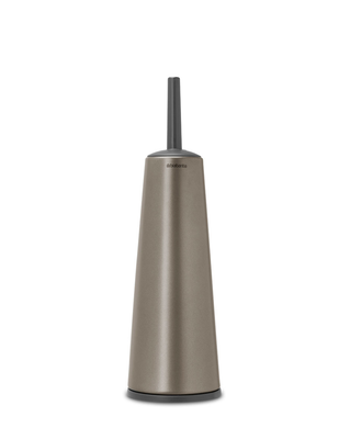 Brabantia renew toilet brush & holder platinum