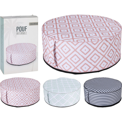 Inflatable pouf - assorted colors, , medium