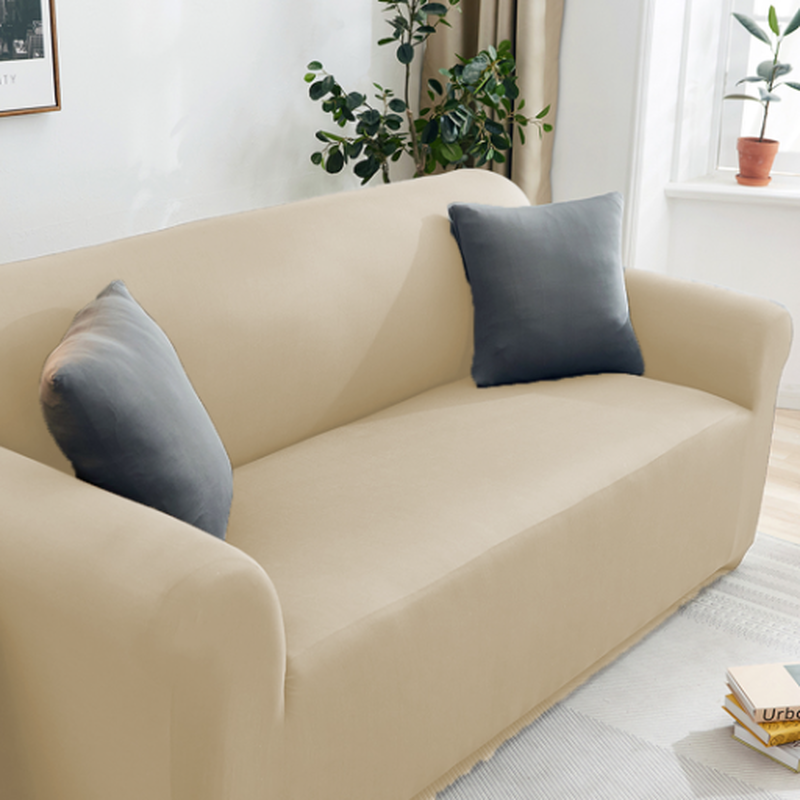 Elastic straight cover four seater 195cm-280cm #sf2 image number null