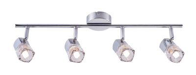 Sunlight 4xg9 (max.4x40w) spot light glass chrome l530xh145mm, , medium