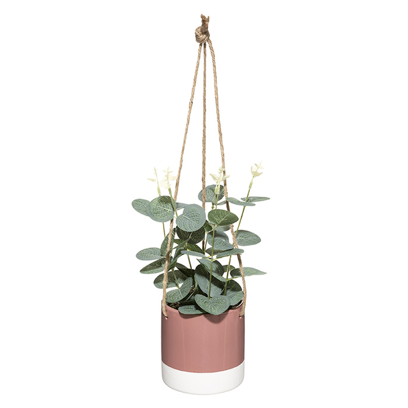 Product image: Atmoshera 179243 hanging plant ceramic pot assorted, , medium-null