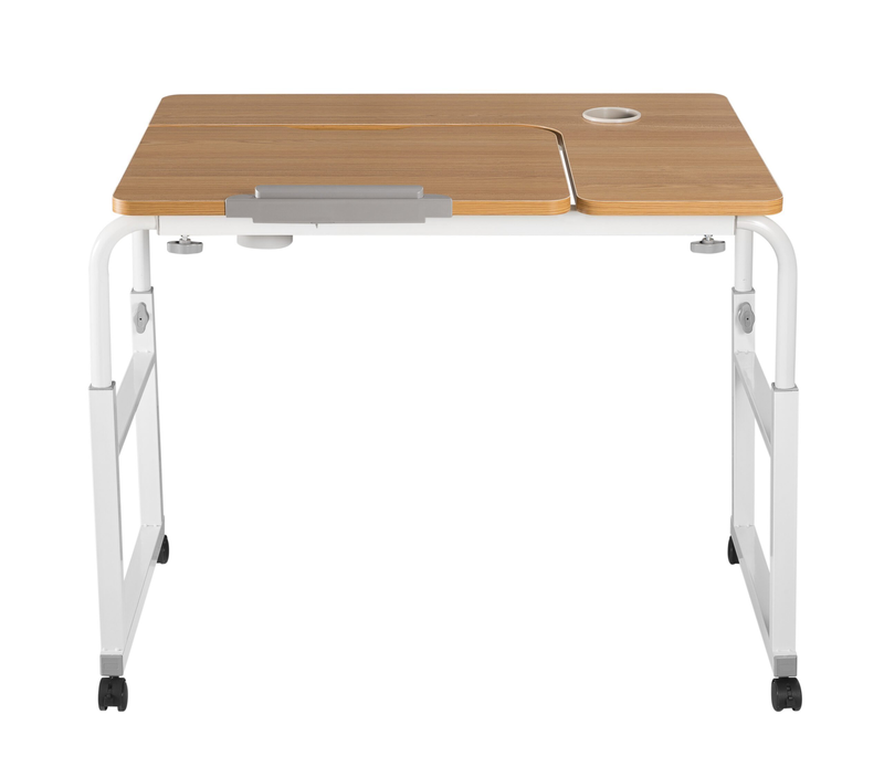Lumivida computer tray desk mobile height & width adjustable 60x80cm fws10-1, , medium-null