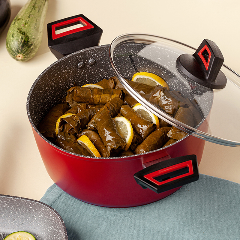 Nava taurus caserole with nonstick stone coating 20cm, , medium-null